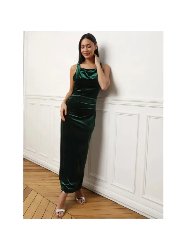 La Modeuse Jurk La Modeuse 73516_P173479 Groen