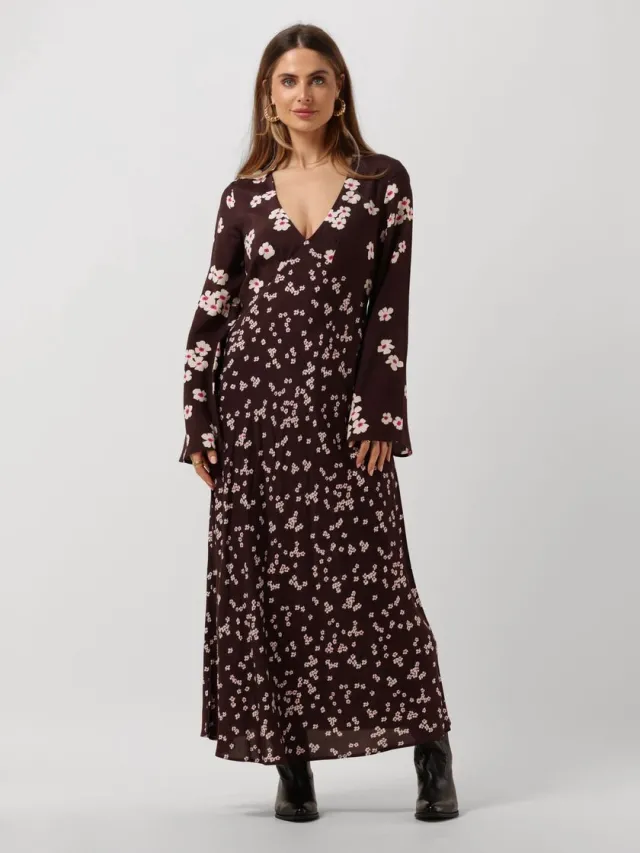 Catwalk Junkie Dr You Are Blooming Jurken Dames - Rok - Jurk - Paars