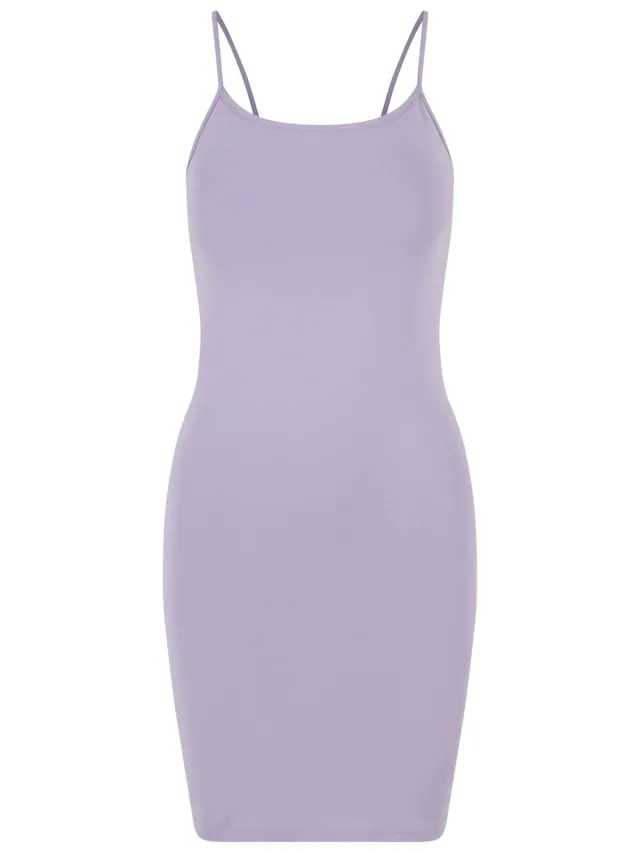 Urban Classics Dames/Dames Jersey Stretch Slim Dress (Lila stof)