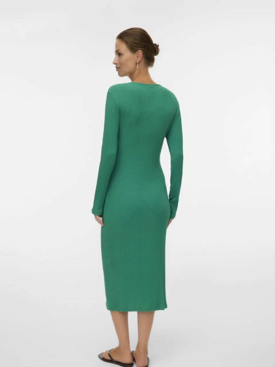 Mamalicious Mlliona Tess zwangerschapsjurk groen, foto 2