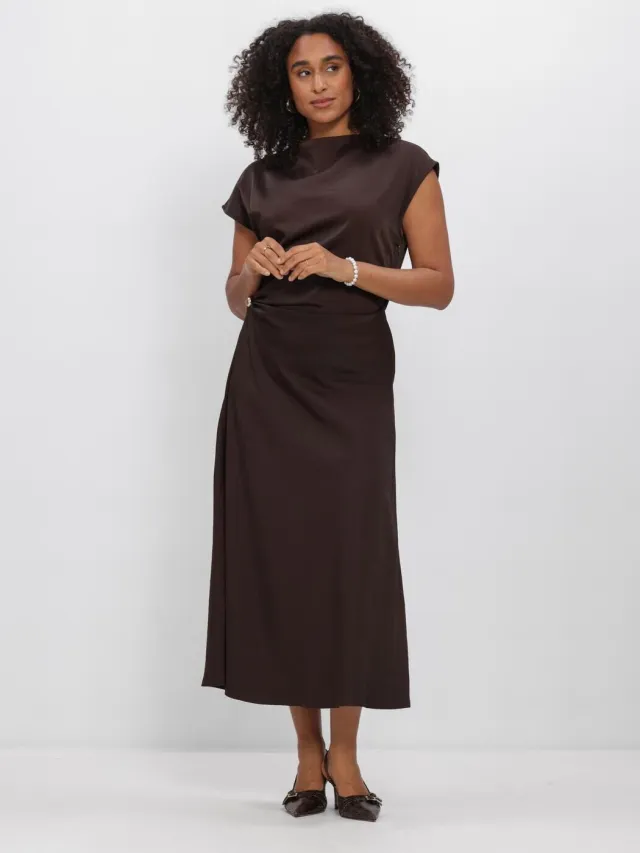 Beaumont Dames Jurken Joy Dress - Bruin
