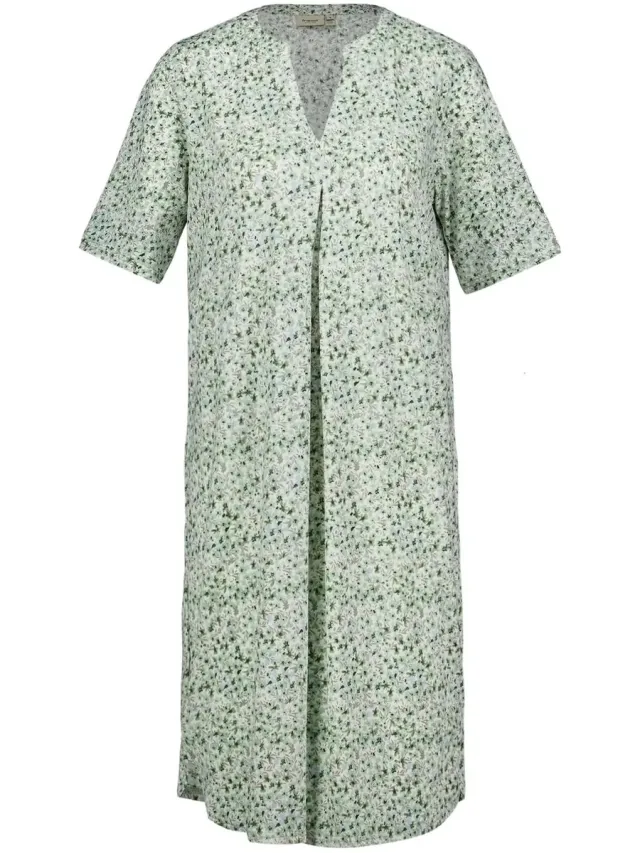 Fransa FRSEEN DR 10 - Dames - Mini jurken Iceberg Green art