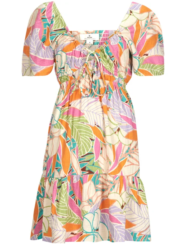 Rip Curl Korte Jurk Rip Curl CALA VADELLA MINI DRESS Multicolour