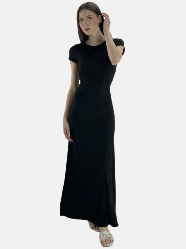 Elara Maxikleid Schwarz