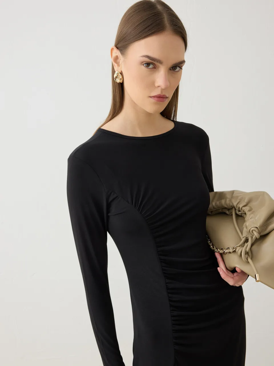 Refka Modest Dress Refka Zwart