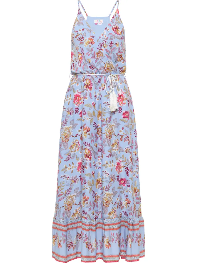 IZIA maxi dress gaya blauw, foto 2