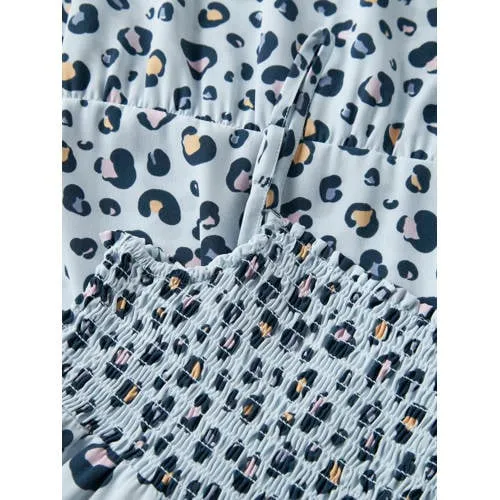 NAME IT NKFVINAYA maxi jurk blauw, foto 2