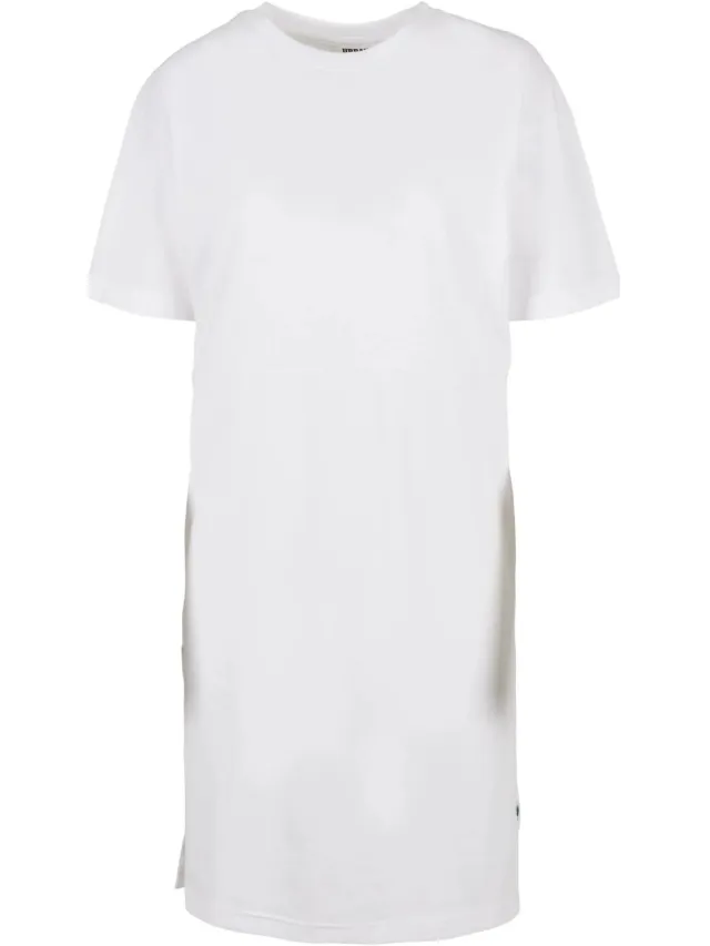 Urban Classics Dames/Dames Organic oversized T-shirt met zijsplitten (Wit)