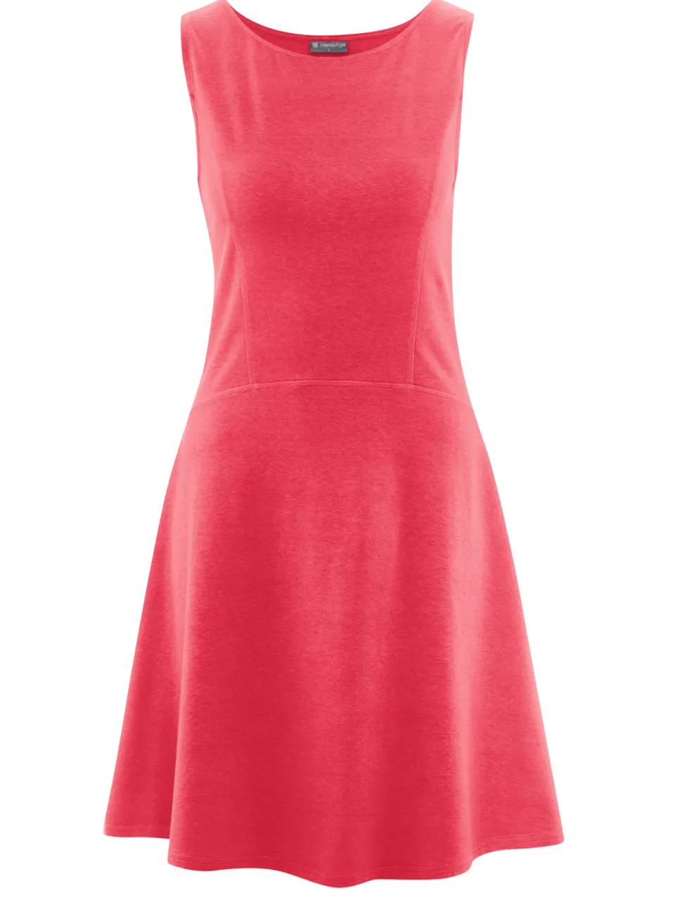 HempAge dames vegan Jurk Jersey Summer Magnolia roze, foto 2