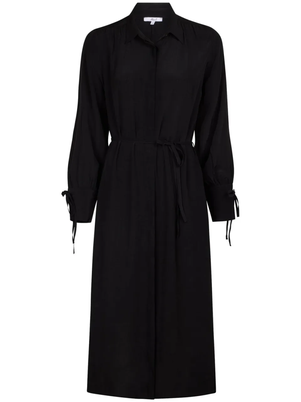 Miss Etam midi blousejurk - zwart