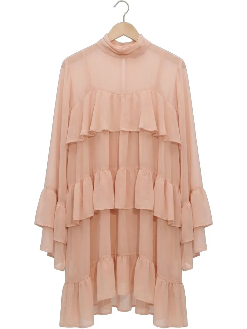 Gestuz Dames Jurken Gzchiffany Short Dress - Perzik, foto 2