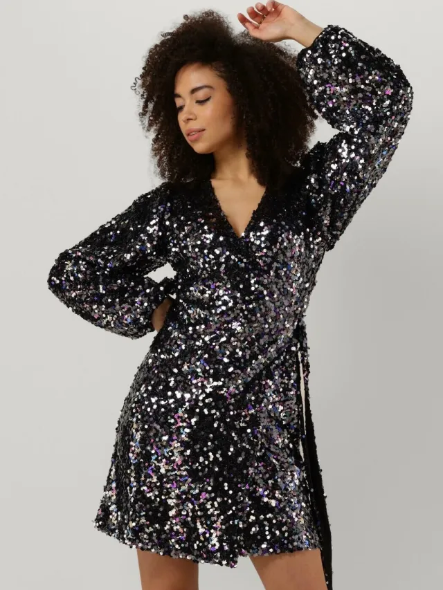 Notre-V Dames Jurken Nv-bing Party Dress - Zwart