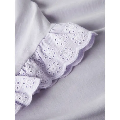 NAME IT KIDS midi jurk lila, foto 3