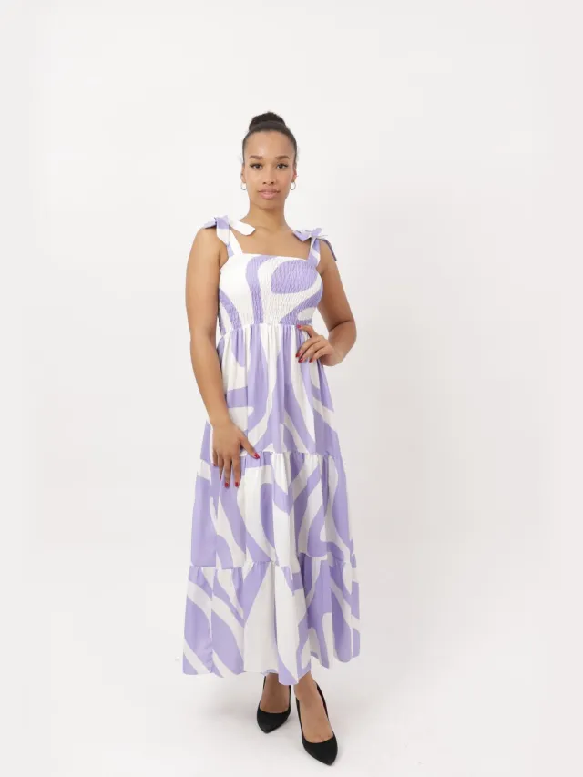 Elara Maxikleid Lila