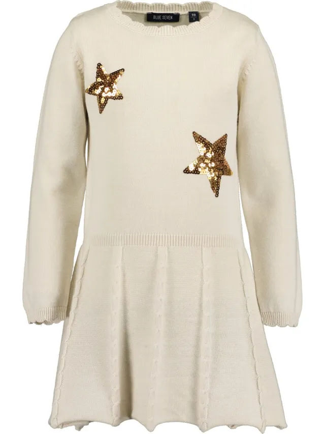 Blue Seven KIDS GIRLS FESTIVE Meisjes Jurk grijs
