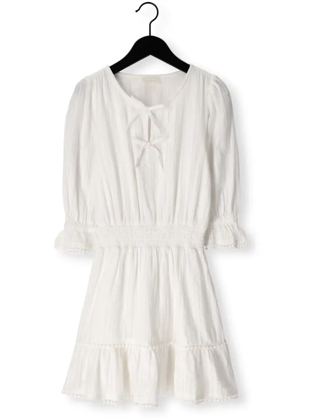AI&KO Meisjes Jurken Brecht Lurex Co 503 G - Wit