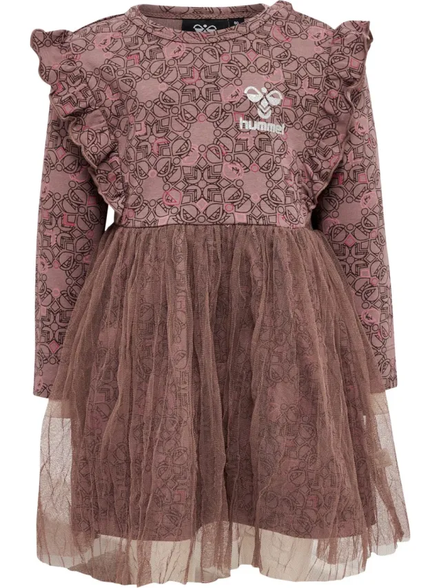 Hummel Hmlfia Dress DEEP TAUPE