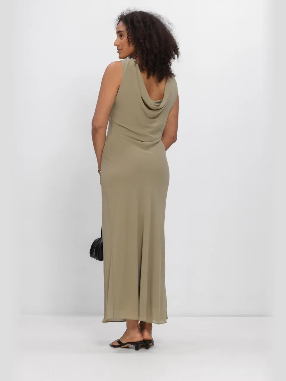 ENVII Dames Jurken Ensydney Sl Dress 7126 - Khaki, foto 3