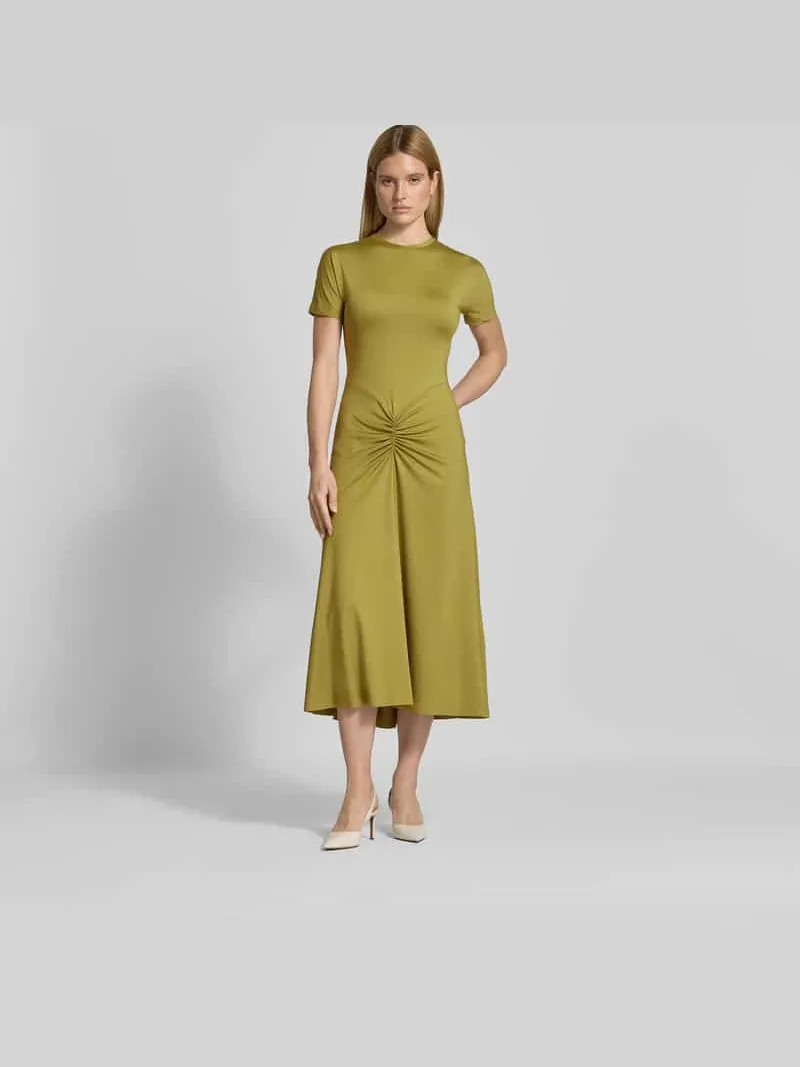 Victoria Beckham Maxijurk met plooien Lichtgroen