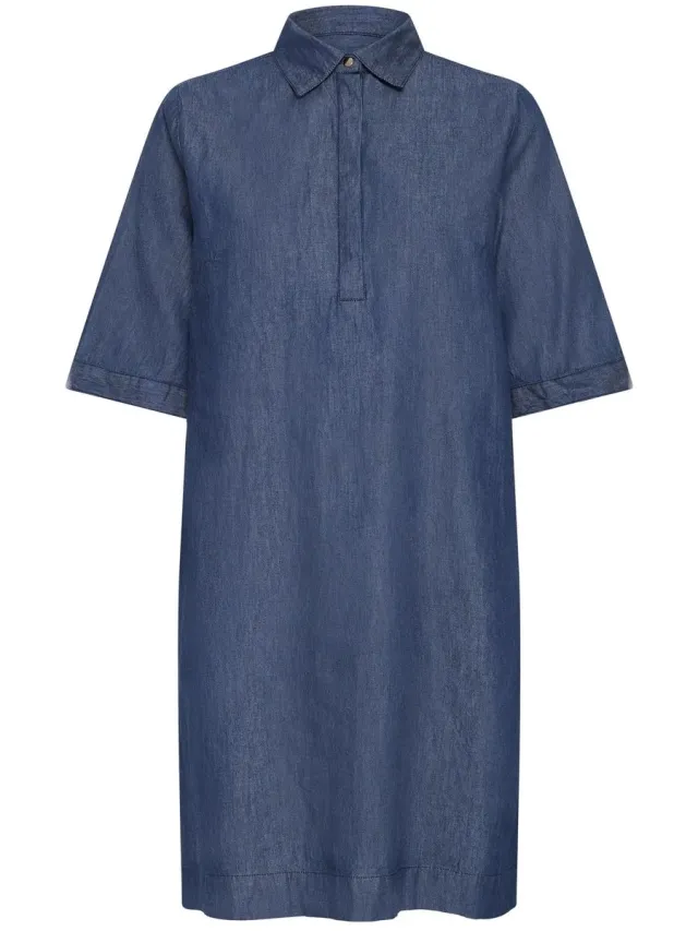 Fransa FRLARISSA DR 5 - Dames - Mini jurken Mid Blue denim