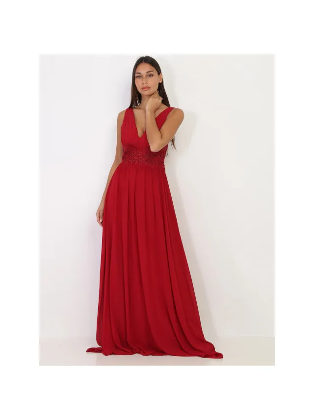 La Modeuse Jurk La Modeuse 58746_P135443 Rood