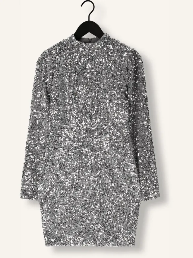 Notre-V Nv-emani Dames - Jurk - Zilver