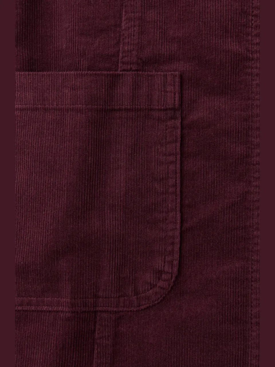 Mango overgooier met corduroy details donkerrood, foto 4