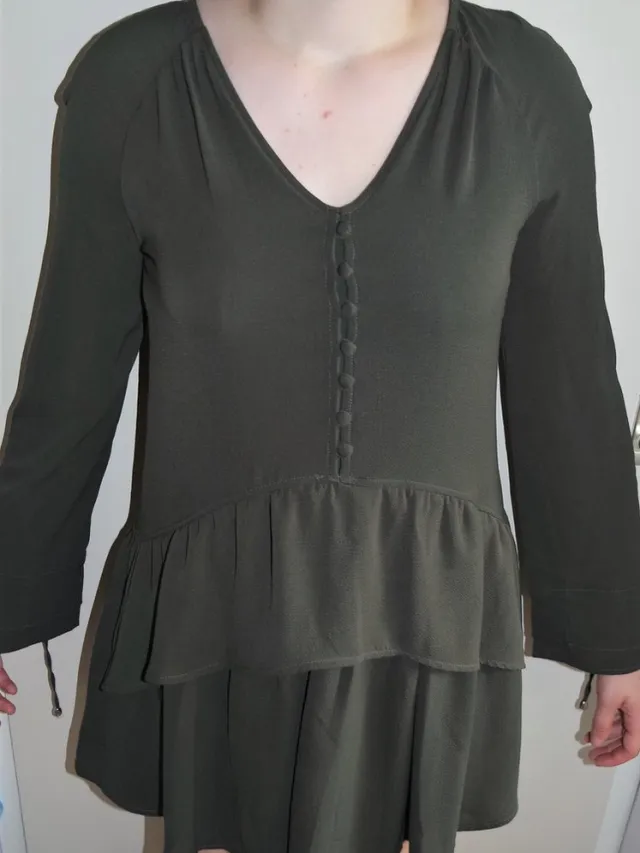 Tigha Paulila Dress - Moss