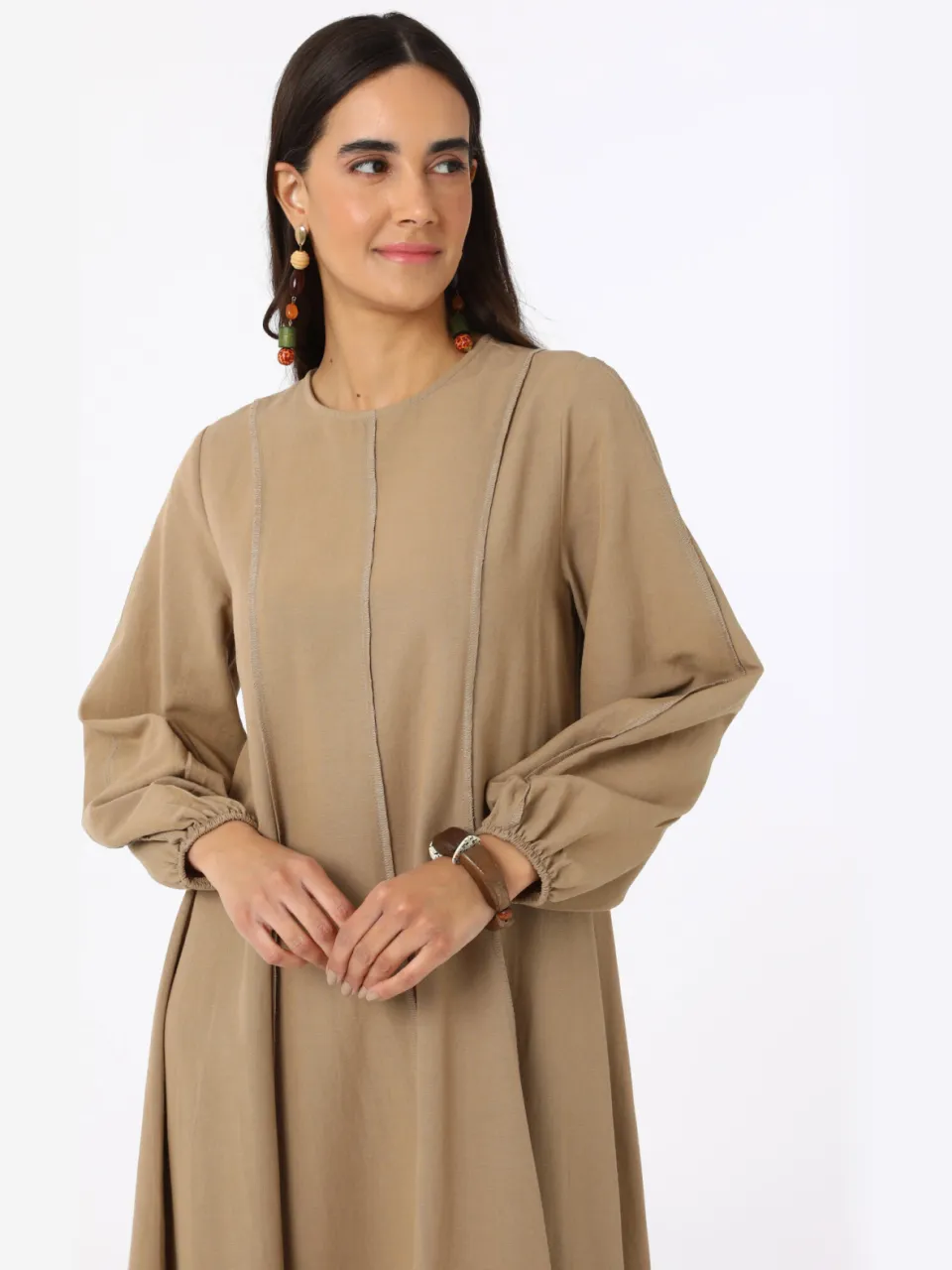 Modest Dress Benin camel, foto 2