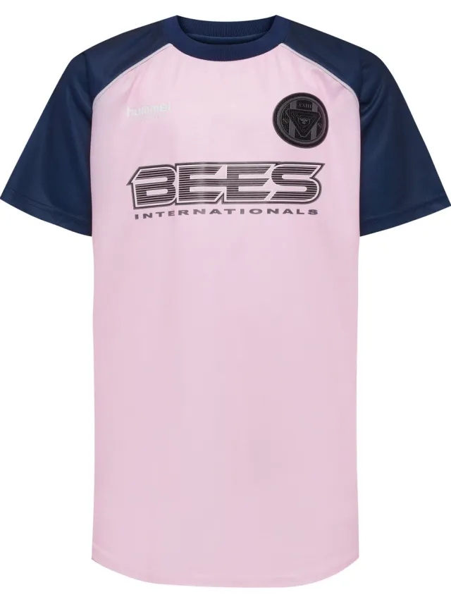 Hummel Hmljr Loose Tiger Soccer Dress ROSEATE SPOONBILL