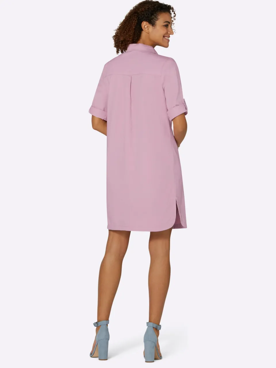 Jeansjurk roze, foto 2