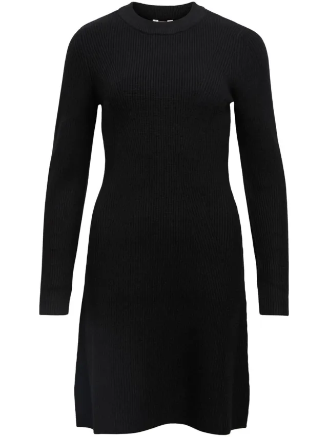 OBJECT COLLECTORS ITEM Object Mini jurk Gebreid Black