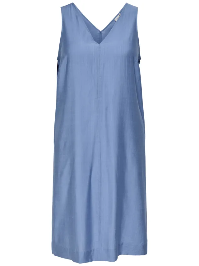 Only Carmakoma korte jurk blauw