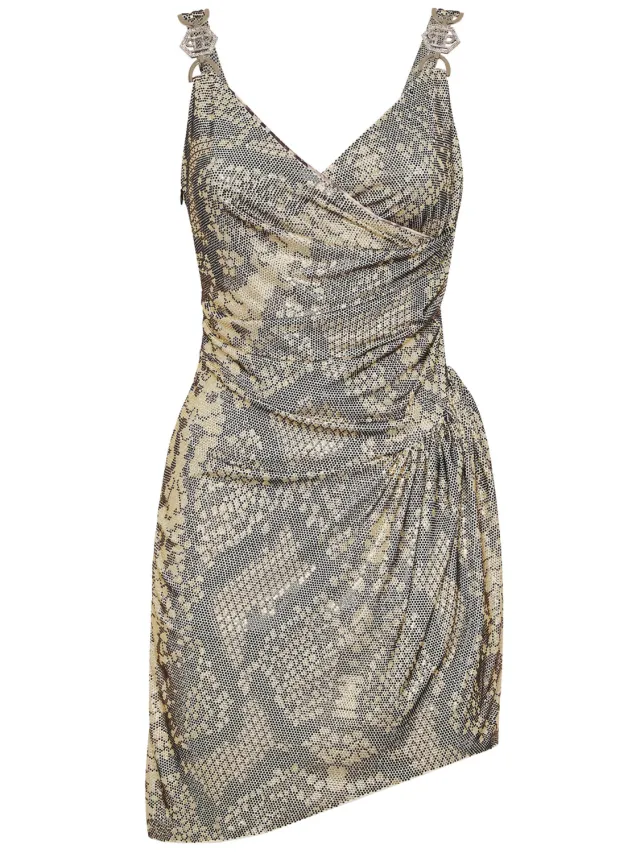 Philipp Plein Mini Dress beige, foto 2