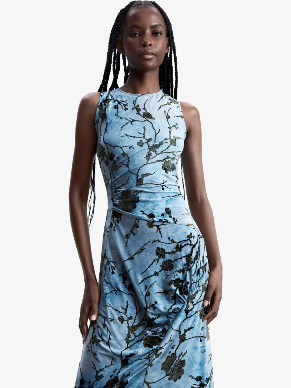 Desigual zomerjurk lichtblauw, foto 6
