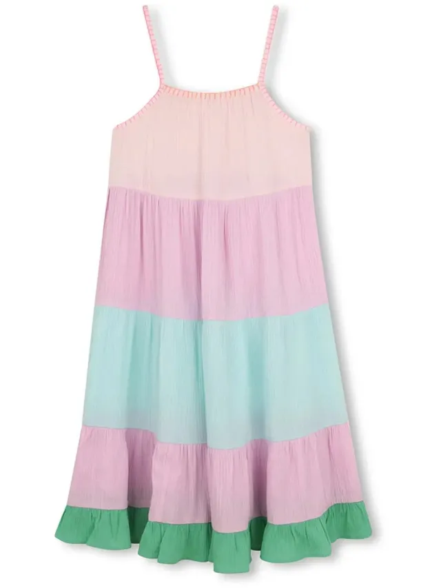 Billieblush U21984 Mouwloze Jurk Veelkleurig 4 Years Meisje Multicolor