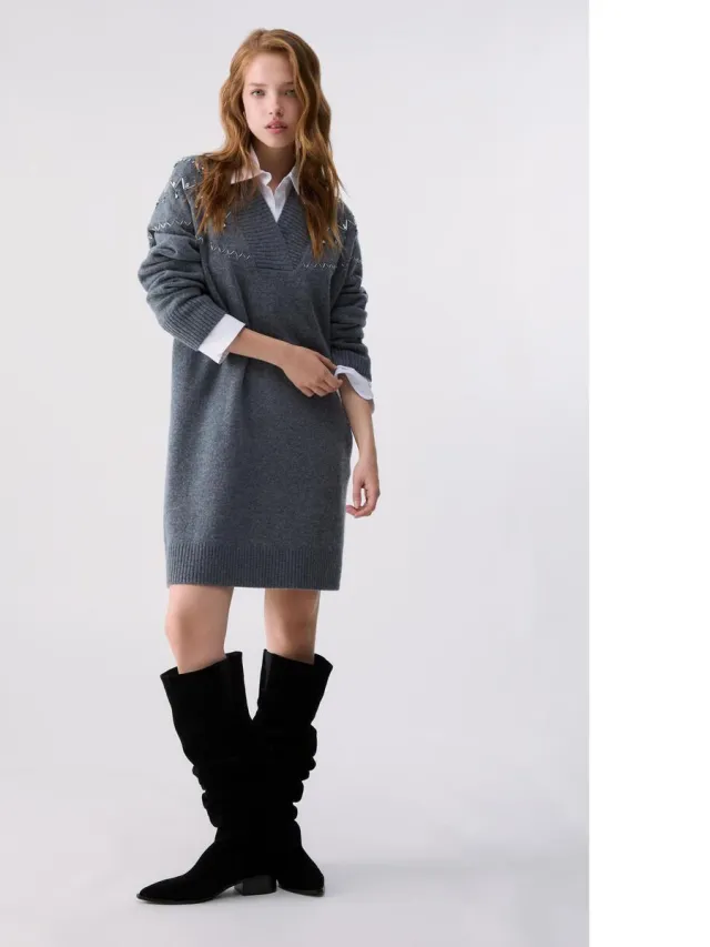 Liu Jo Korte Jurk Liu Jo WF6372MS009 L9527 Grijs