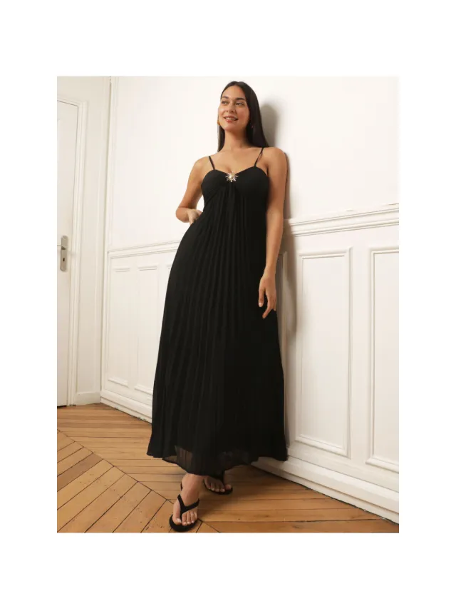 La Modeuse Jurk La Modeuse 79000_P188165 Zwart