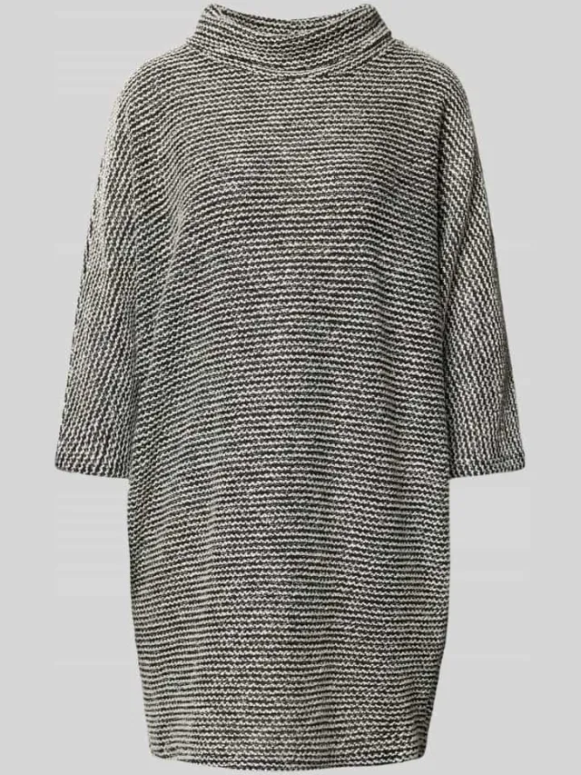Apricot jurk met viscose zwart, foto 2