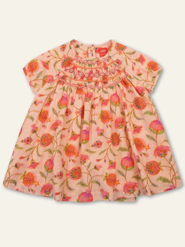 Oilily Dorissa Jurk - Rood - 98/3T Roze
