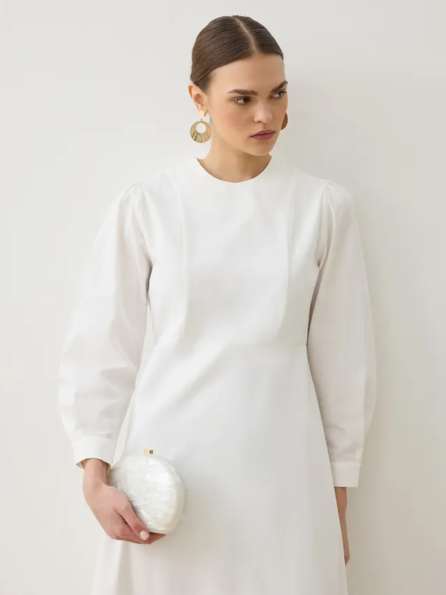 Refka Modest Dress Refka Wit
