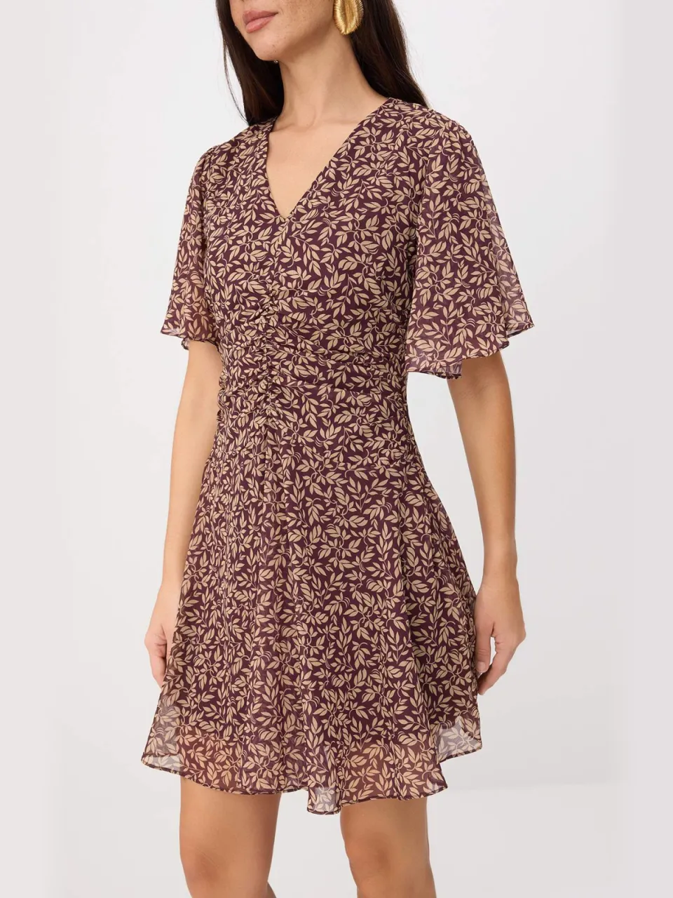 Trendyol TRENDYOLMİLLA Dames Meerkleurig Bloemen Kort / Mini Kort Skater Jurken veelkleurig, foto 2