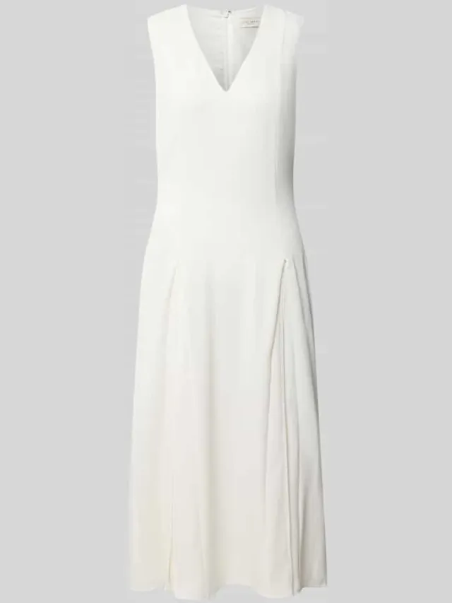 Ted Baker Regular Fit midi-jurk met stolpplooien model 'Carneli' offwhite, foto 2