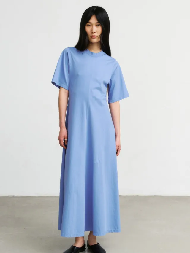 Rotholz dames vegan Jurk T-Shirtjurk Zachtblauw