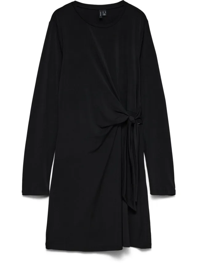 Vero Moda VMJILL LS DRESS JRS NOOS - Dames - Mini jurken Black