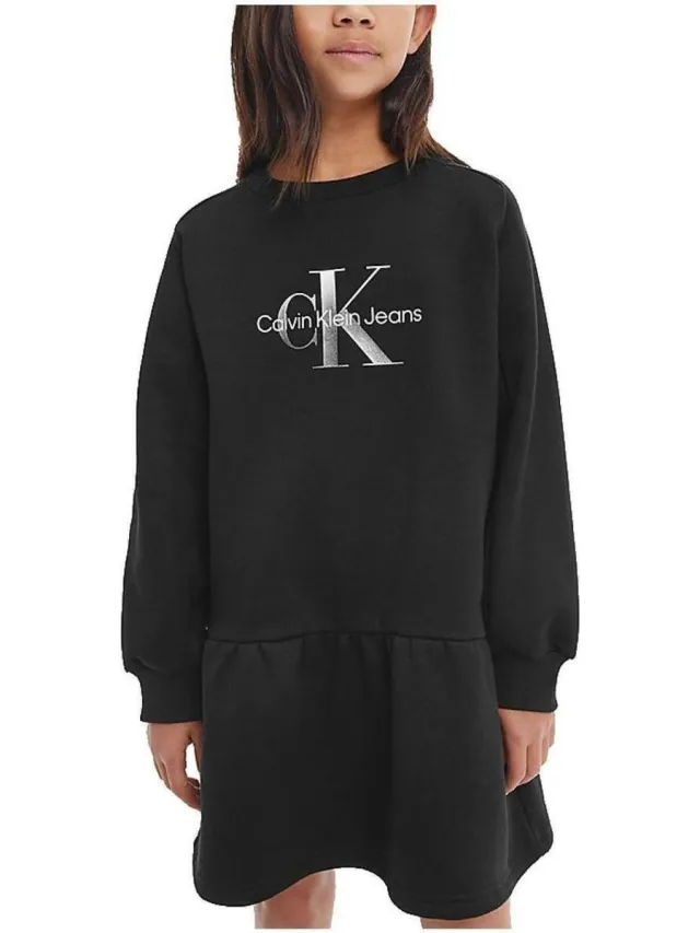 Calvin Klein Jurk Calvin Klein Jeans IG0IG01677 BEH Zwart