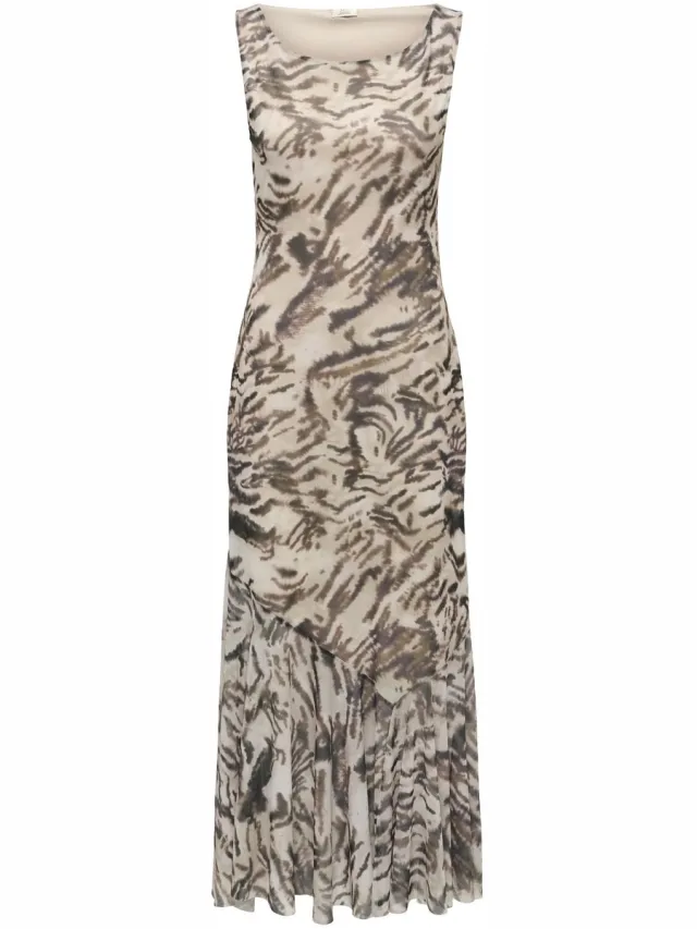 JDY Asymmetrische jurk JDYMONE Midi-jurk birch 1