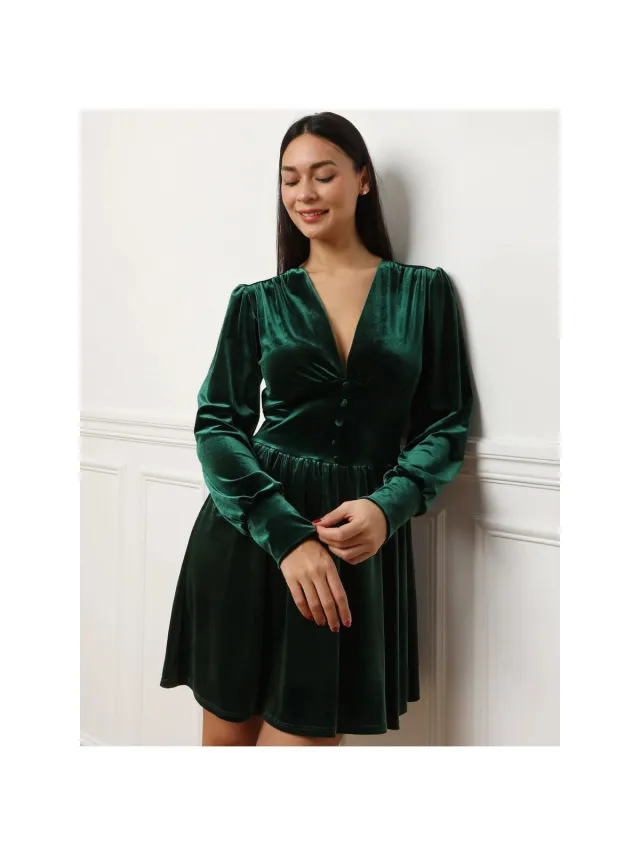 La Modeuse Jurk La Modeuse 73513_P173467 Groen