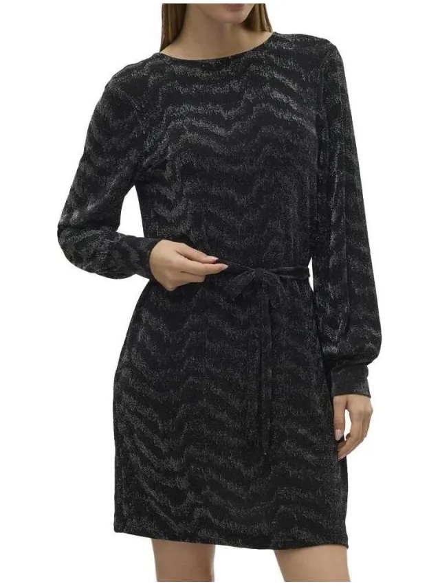 Vero Moda Korte Jurk Vero Moda Lucy Zilver