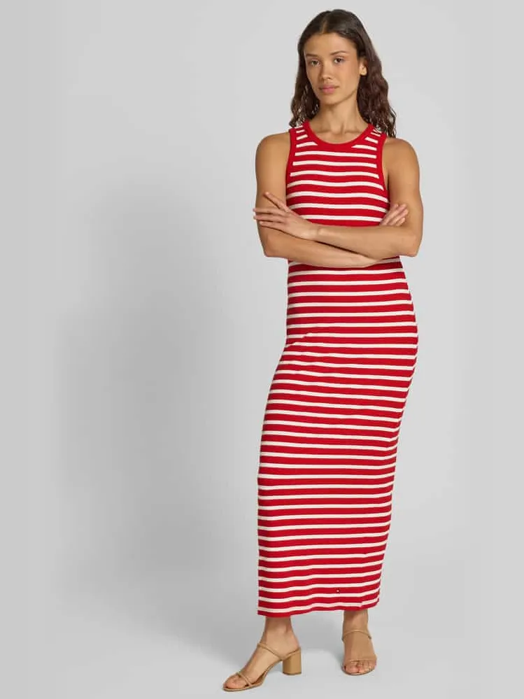 Tommy Hilfiger maxi-jurk zonder mouwen Rood